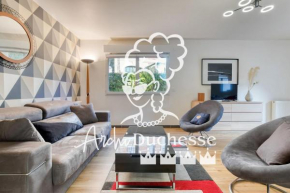 Annick joli appartement avec parking et jardin